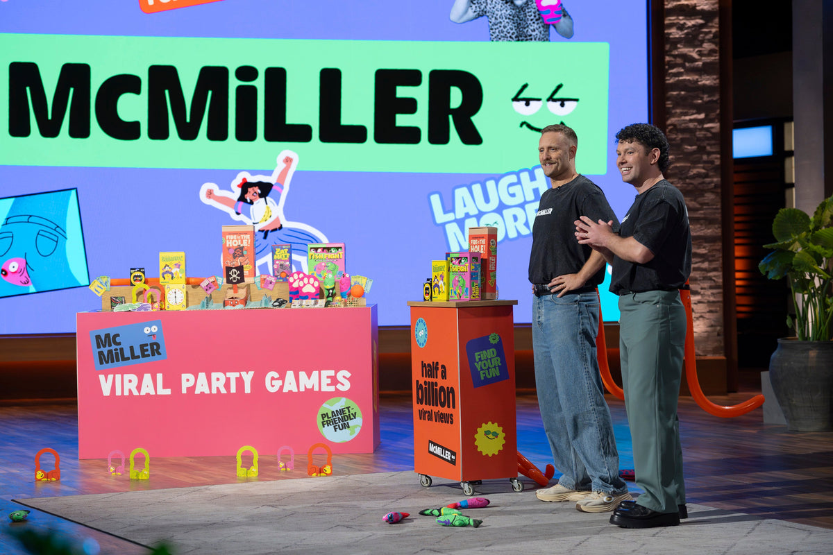 Mr Wonderful playing It's Bananas on Shark Tank